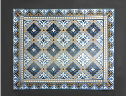Ковер Королевская Лилия - комплект эксклюзивной напольной керамической плитки (копия)