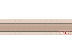 SP-021  ПЛИТКА Глянцевая стеновая панель ALBICO 2800*610*6мм *