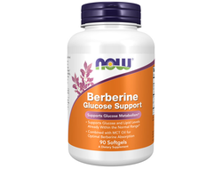 (NOW) Berberine Glucose Support - (90 капс)