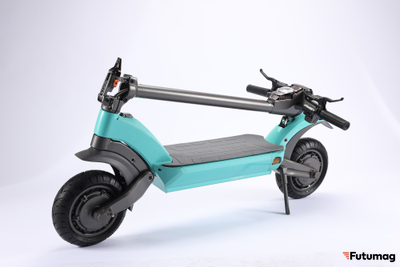 Электросамокат E-TWOW Tank Torq TK5 Dual Motor голубой