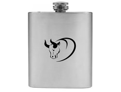 Фляжка с символикой "Быка" №4
