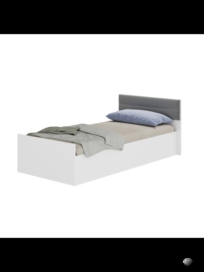 Фьюжн КР-03 кровать 0,9 белый (без основания)