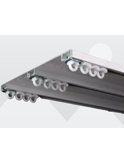 Карниз для штор трёхрядный 08