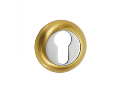 Накладки на цилиндр " VINTAGE" ETC Матовое золото