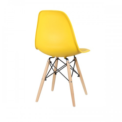 Дизайнерский стул «Eames», DSW WX-503 (желтый)
