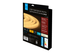 Светодиодная лента для бани и сауны 24В, 14,4Вт/м,  5м /Apeyron™/