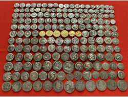 180 античных монет с VII века до н. э. - V век н. э. С описанием! Копии высшего качества!