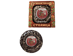 Пряник заварной глазированный "23 Февраля" с декором  в коробке 700 гр.