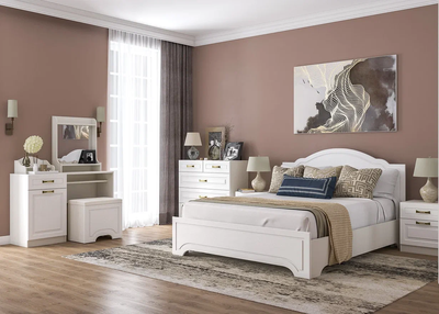 Пуф Ливерпуль 14.02 белый, ясень ваниль