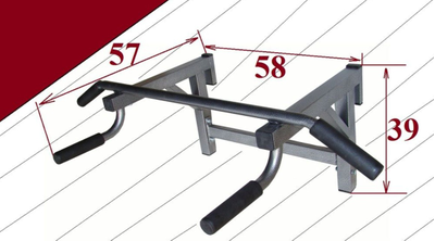 Турник-брусья PRO с параллельным и широким хватом