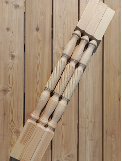 Балясина срощенная МОДЕРН сосна 50мм*50мм*90см