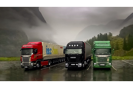 Автомобильные перевозки грузов массой до 27 тонн в тентованных