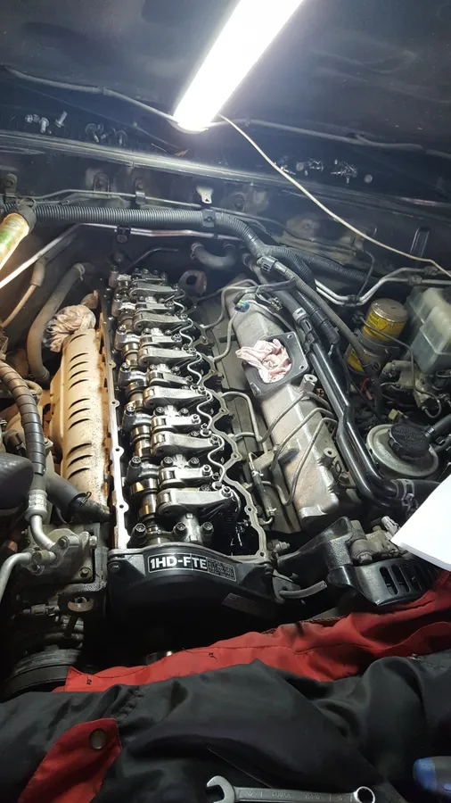 LC100 4,2 TD регулировка клапанов