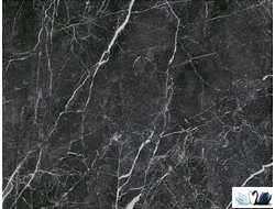 Керамогранит Гранитея Пайер Черный 60 х 60 см матовый мрамор купить в магазине Marysя со скидкой