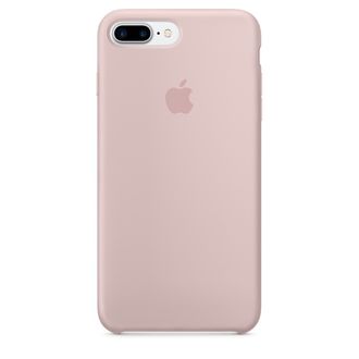 Чехол - накладка силиконовый Apple Silicone Case для iPhone 8/7 Plus розовый песок