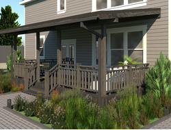 Терраса ДПК 3*7 метра