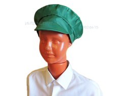 Картуз детский (ткань плащевка) цвет зеленый