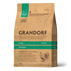 Grandorf (Грандорф): сухой корм для собак крупных пород Индейка, 3 кг