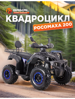 Квадроцикл BAIKAL РОСОМАХА 200 синий