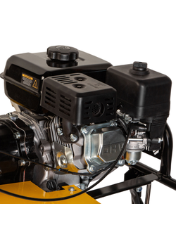 Мотоблок DPT-270X, 7 л.с, дисковое сцепление, ширина 90 см, глубина 35 см, фрез 3 х 4, ВОМ, передачи 2В/1Н Denzel