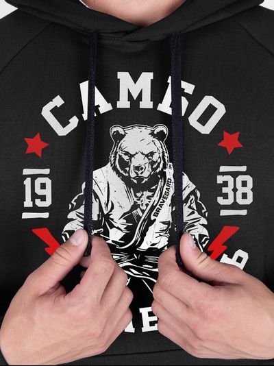 Худи самбо BRAVEGARD Самбо! Учу Летать! черный