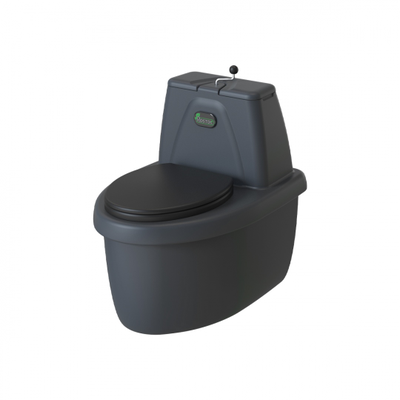 Биотуалет торфяной Росток Комфорт черный