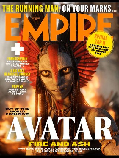 Empire Magazine September 2025 Avatar Fire and Ash Cover, Иностранные журналы, Intpressshop