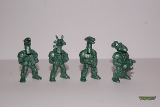 НеТеЗвери Mini. Зеленый металлик цвет. Полиэтилен. 45мм