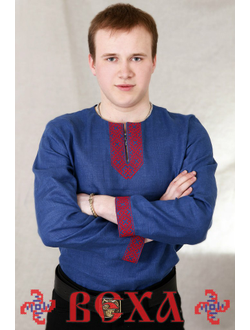 Русская рубаха мужская "Урожайная"