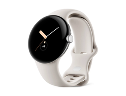 Google Pixel Watch 2 Wi-Fi Polished Silver With Porcelain Band