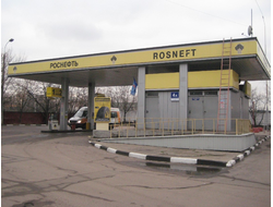 Реклама на АЗС в районе Перово