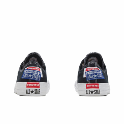 стильные черные низкие  Кеды Converse All Star 166738C