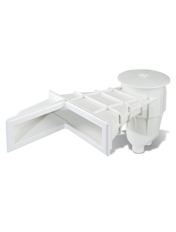 Скиммер универсальный из ABS-пластика Aqua угловой DX, правы