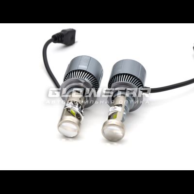 Cветодиодные мини-линзы H7 A80N LED (комплект, 2шт)