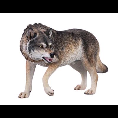 Дикий волк (серый) - Коллекционная фигурка 1/6 Direwolf Figurine (JXK242A) - JXK