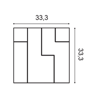 Декоративная панель W102 Cubi