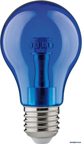 Ecola LED Color A60 12w Blue E27