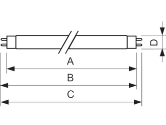 Люминесцентная лампа Philips TL-D 36W/33-640 T8 G13