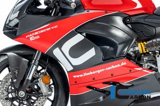 Боковой левый обтекатель карбоновыйVEL.101.V220M.K Ducati Panigale V2 МотоИТ