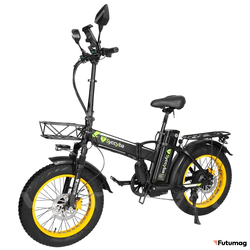 Электровелосипед Syccyba H1 DUAL желтый