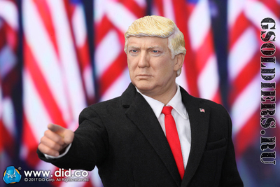 Дональд Трамп  - Коллекционная фигурка 1/6 Donald Trump (AP002) - DID