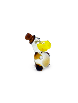 стеклянная фигурка Бегемот в шляпе