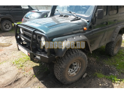 Передний силовой бампер серии Трофи на УАЗ 3151 1985-2003 (02.204.11)