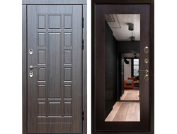 Дверь терморазрыв Виргиния венге Зеркало Триумф венге