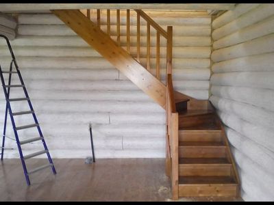 Лестница Г-образная 2900/левая