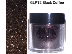 Глиттеры рассыпчатые AsurA cosmetics 12 Black Coffee