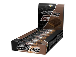 (Maxler) Батончики Double Layer Bar - (60 гр) - (карамель-шоколад)