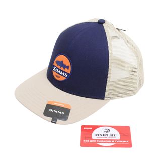 Кепка Simms Trout Patch Trucker (Trucker Navy)