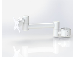 Кронштейн DS-VIP-1 (провода проходят полностью внутри)