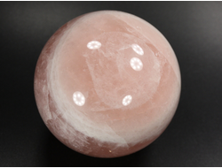 Шар Розовый кварц, Мадагаскар (67 мм, 418 г) №35383